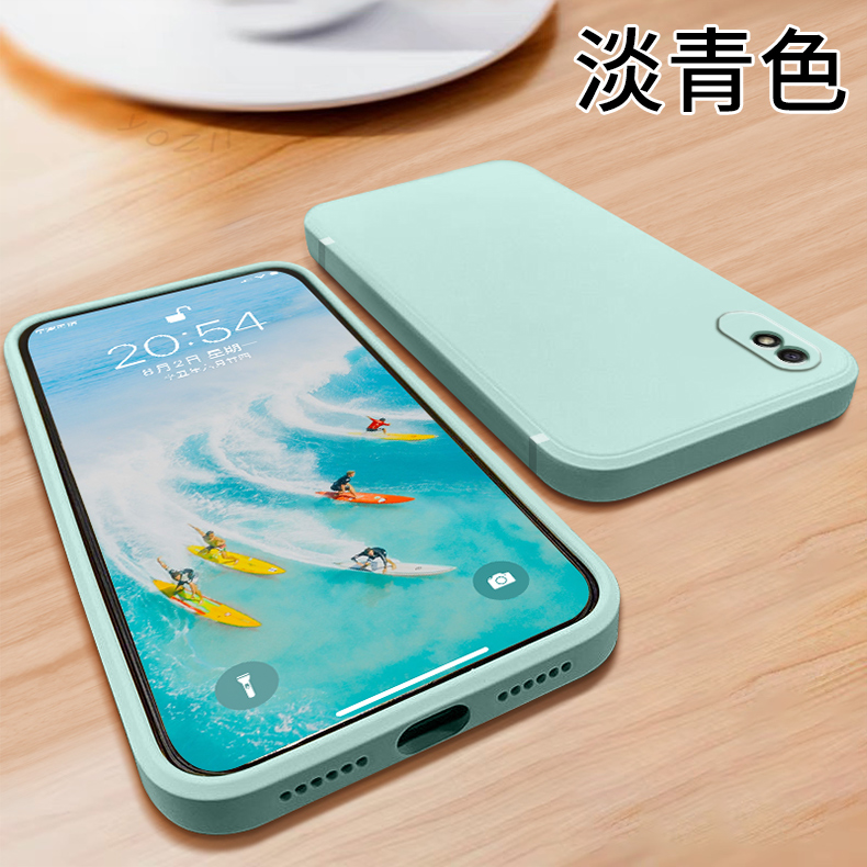 适用于小米红米9A手机壳新款现货redmi9a直边全包防摔保护套红米9a硅胶软壳男女个性简约肌肤手感送钢化膜 - 图3