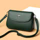 Soft leather versatile and fashionable 2024 new shoulder crossbody bag