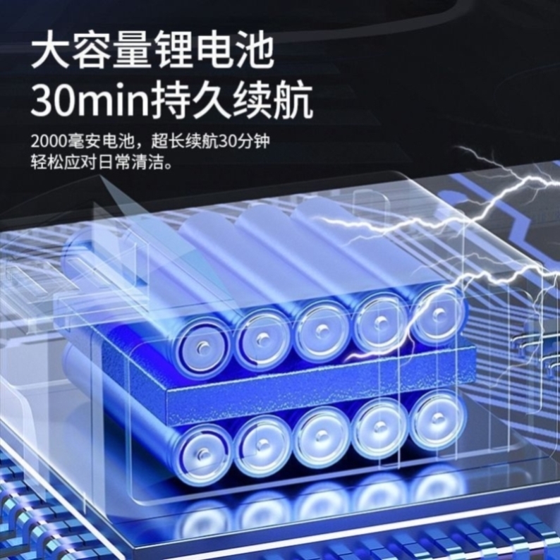 无线吸尘器双电机大功率吸吹两用无线吸灰神器车载家用大吸力除尘 - 图3