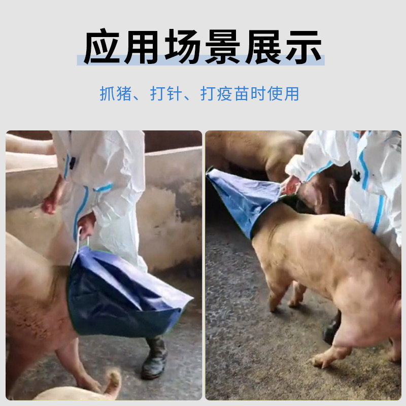 加厚猪头套打针猪用保定器猪场蒙猪一体袋子猪头罩布袋套猪头袋子,淘宝优惠券,粉丝福利购,淘宝优惠卷