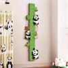 Perforated board punch-free wall-mounted coat rack