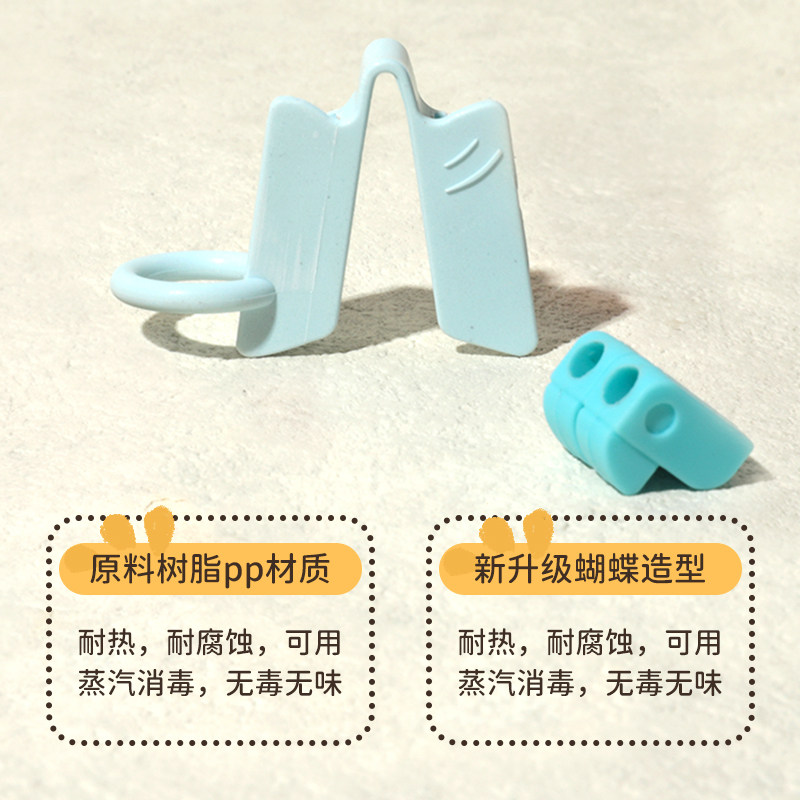 玉米儿童筷子3岁6练习训练筷学习指环宝宝辅助矫正纠正短筷训练器