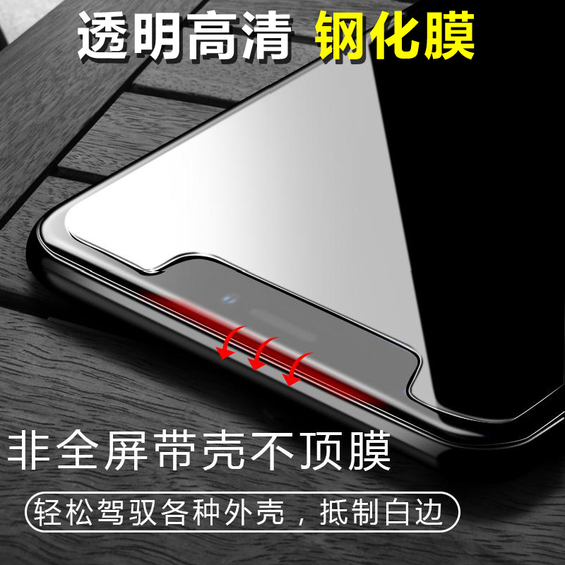 适用oppo R7手机R9S透明R9半屏R11S高清R11sPlus防爆防摔钢化膜R15X厂家R17Pro - 图1