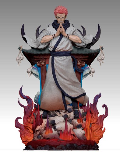 【定金】丈青GK 尘境 宿傩 虎杖 手办 雕像 限量 - 图0