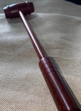 紫檀实木按锤子敲背捶腿小木锤拍小鼓锤按器