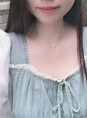 s925纯银碎银子链手链小碎石
