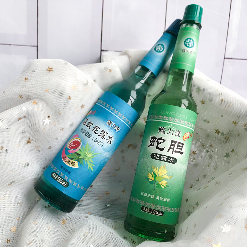 隆力奇驱蚊止痒夏季喷雾持久花露水 隆力奇忍冬花露水