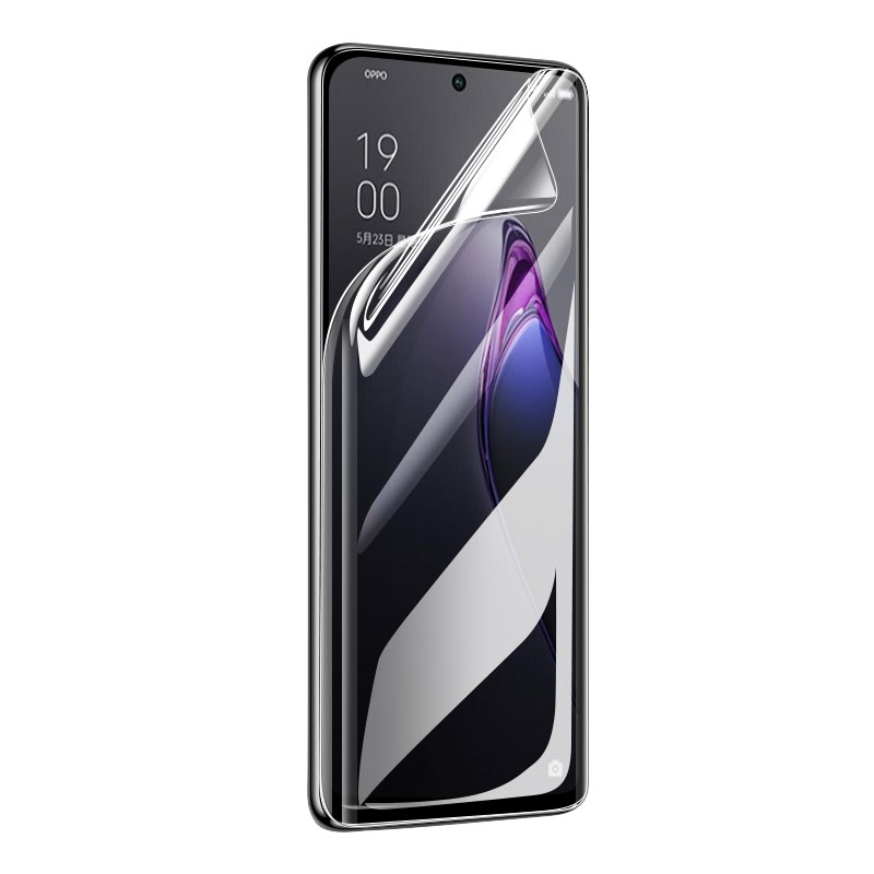 oppoReno8Pro+高清水凝膜Reno8por+手机保护全屏贴膜op0r8por＋软模opopreno8p加曲面屏UV水宁曲屏0pp0适用于 - 图3