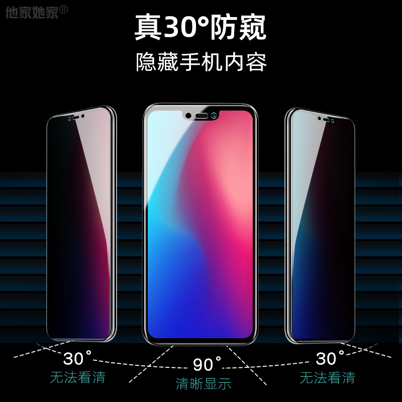 vivoz1防窥钢化膜viovz1i全屏z1青春版z1vivozli透窥vicoz模vovoz手机vivozi屏保vivoxz1lite隐私保护viviz1-图1