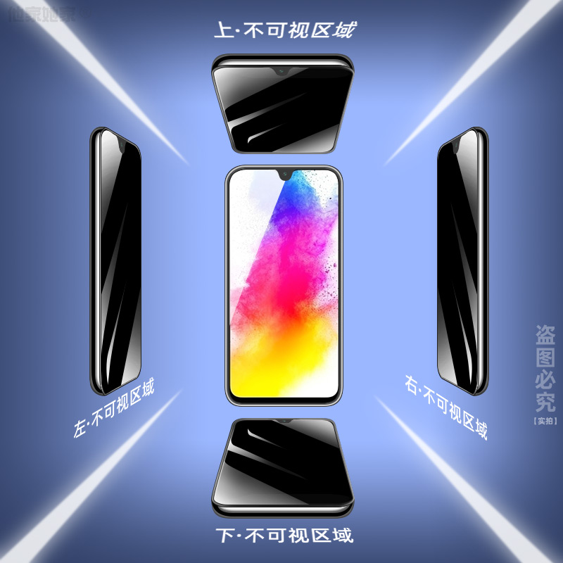 vivoZ5i防窥钢化膜360度z5ivivo全屏覆盖V1941A手机viviz隐私保护viovz防偷窥vovoz5l防偷看oppoz51玻璃贴莫 - 图0