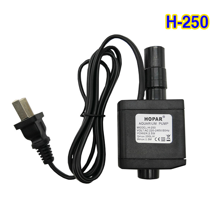 海霸HOPAR  H-250/ H-600潜水泵通用鱼缸原配泵配缸水泵2.5W/10W - 图2