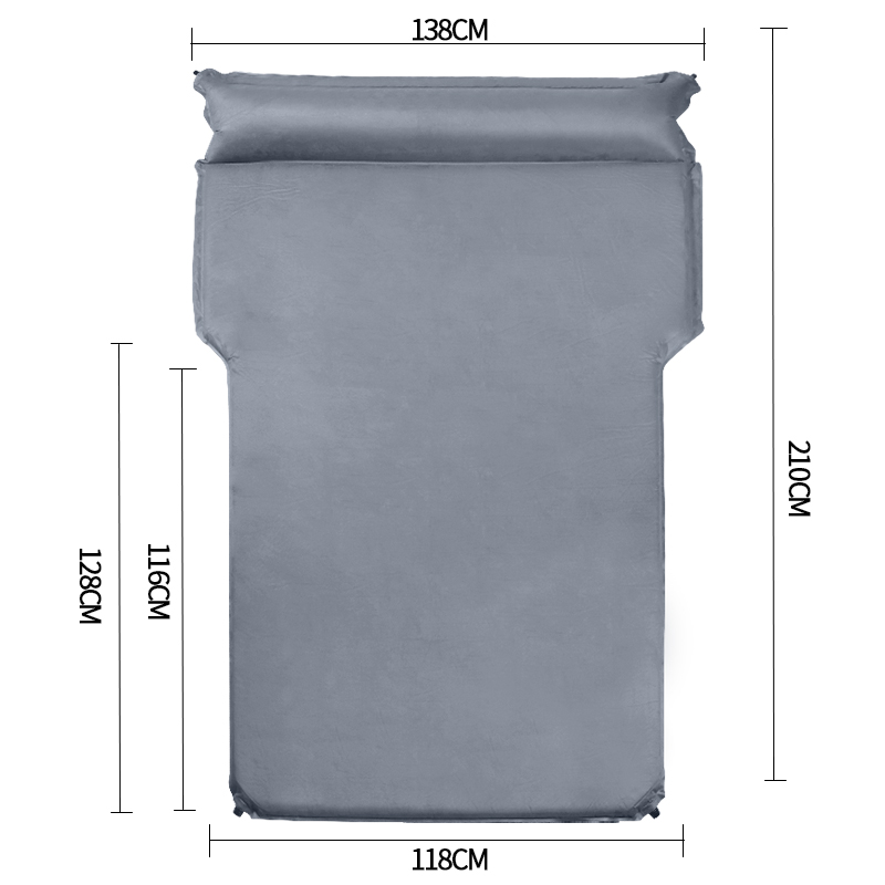 大众揽境途昂汉兰达吉利豪越七座suv专用车载旅行床垫后备箱睡垫