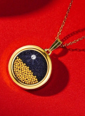 99小龙珠项链小吊坠转运珠项链送女友精美高端生日节日新年礼物