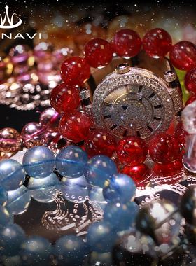 瓦萨比紫水晶黄水晶海蓝宝设计款