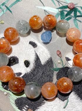 天然手链瓦萨比水晶女