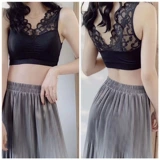 Нижнее белье, бюстгальтер пуш-ап, бюстгальтер без косточек, тонкая сексуальная майка топ, бюстгалтер, топ с чашечками, большой размер, красивая спина