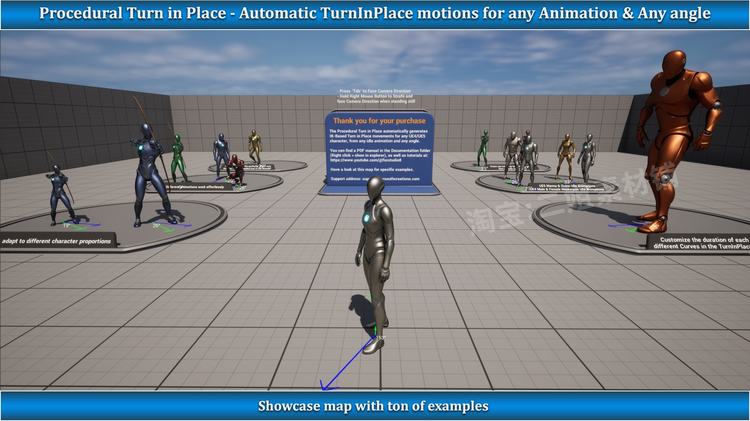 Procedural Turn in Place System旋转角色动画蓝图UE5虚幻5.1 - 图2