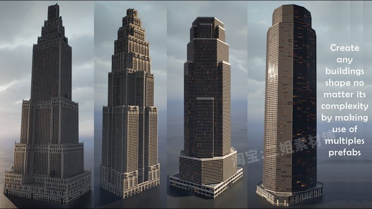 Procedural Building Generator Pro建筑生成器专业版UE5虚幻引擎 - 图3