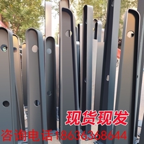 Full Weld Iron Stainless Steel H Type Glass Rain Hitch Bull Leg Bracket Steel steel beam Canopy Steel Beam Custom Curtain Wall Claw