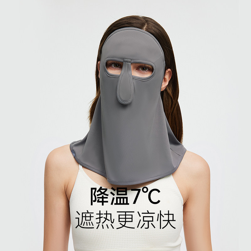 ohsunny防晒面罩女高颜值防紫外线透气易呼吸不起雾护颈面罩