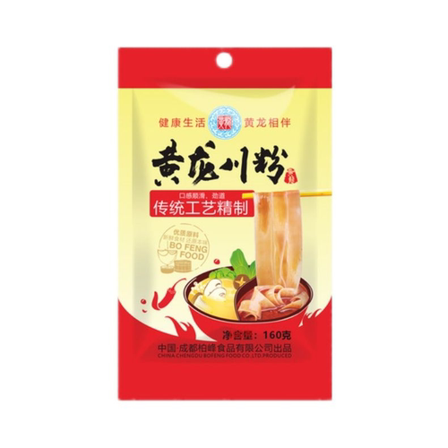 黄龙火锅川粉160g宽粉湿粉薯粉四川火锅粉火锅食材湿粉无胶袋装 - 图2