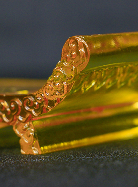 古法琉璃圣水杯大悲咒佛具用品