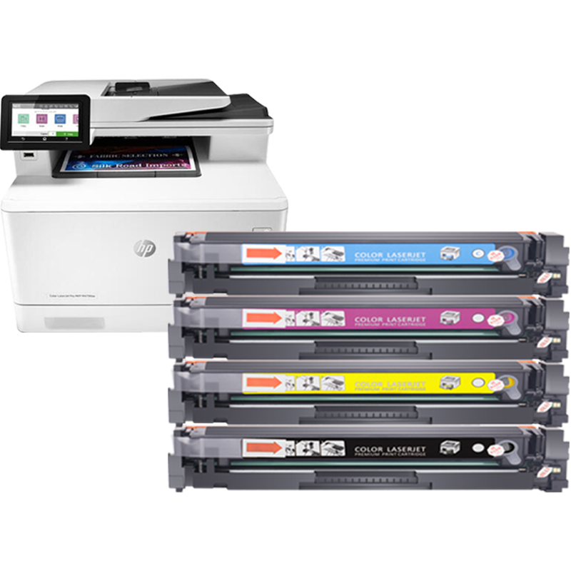 适用惠普M479fdw硒鼓M454dw M479dw HP416A M454nw/dn M479fnw/fdn碳粉MFP m455dn 480f彩色W2040A打印机墨盒 - 图2