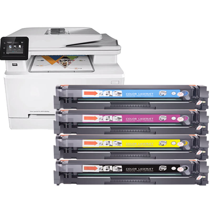 适用惠普M277dw硒鼓CF400A M252dw M252n/dn M277n M274n易加粉粉盒LaserJet Pro MFP hp 201A碳粉打印机墨盒 - 图2