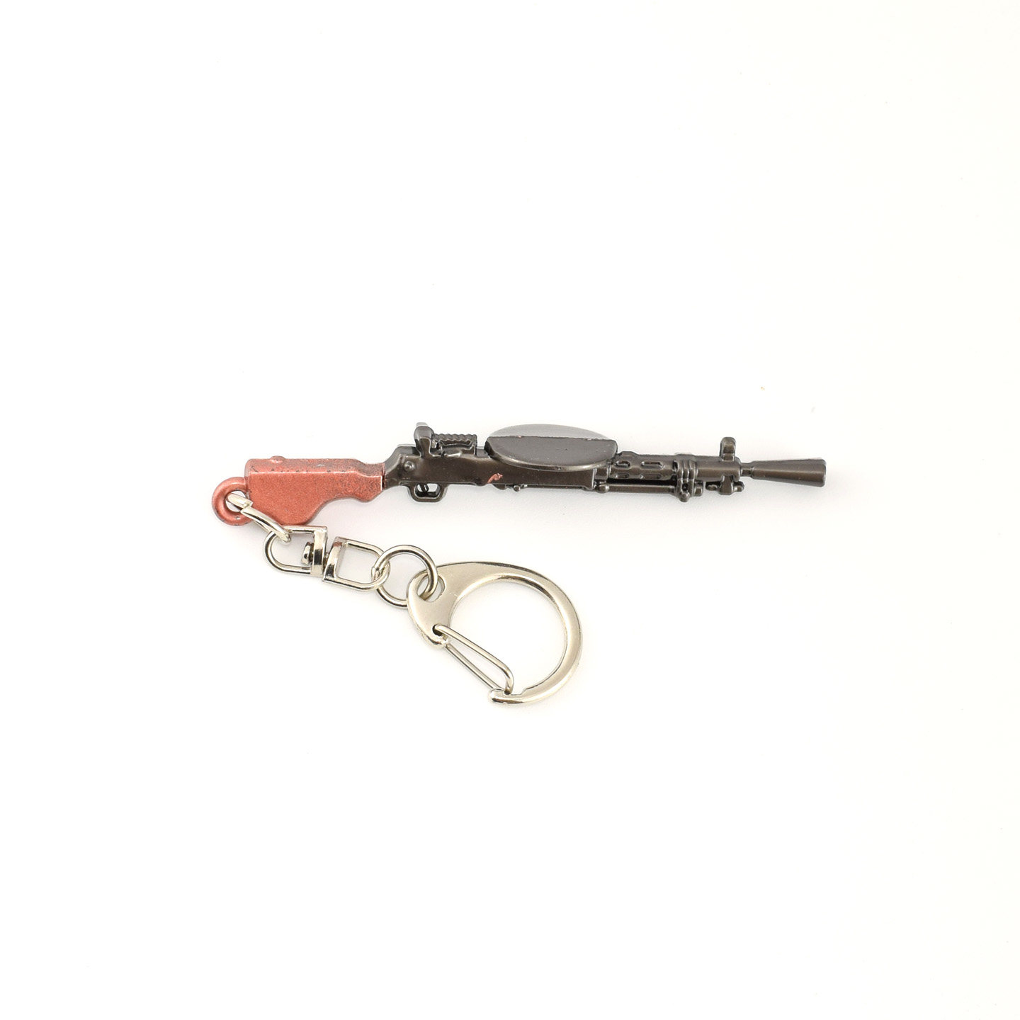 和平精英周边枪玩具 迷你小枪钥匙扣挂件 DP28枪吃鸡枪金属小模型 - 图3