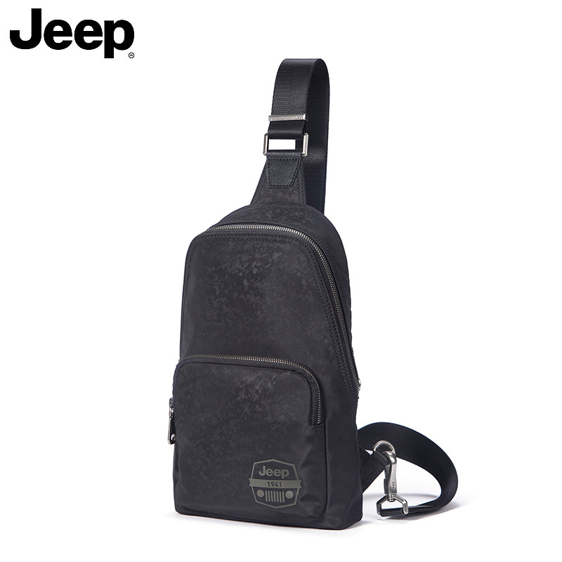 jeep 2019新款潮防泼水牛津布斜挎包 jeep箱包男士包袋