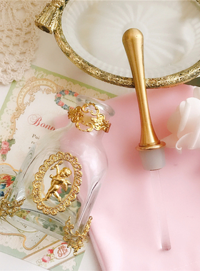 美优族西洋复古鎏金沾棒香水瓶