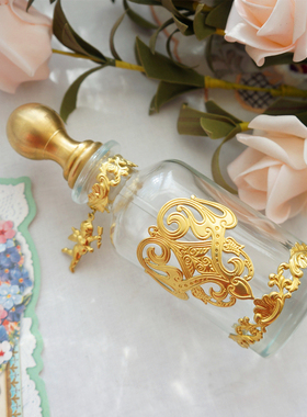 西洋鎏金天使法式风别墅分装摆件