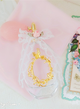 美优族粉色马卡龙欧式气囊香水瓶