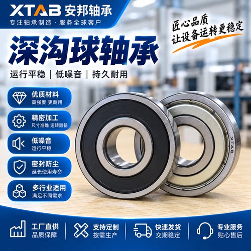 安邦高速电机进口轴承 6308 6309 6310 6311 6312 6313 6314 6315 - 图1