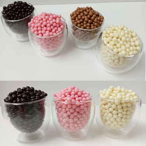 法芙娜进口巧克力脆脆珠纯可可脂香脆珍珠黑脆珠焦糖蛋糕装饰 - 图3