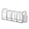 Extra thick acrylic bookshelf desktop bookshelf