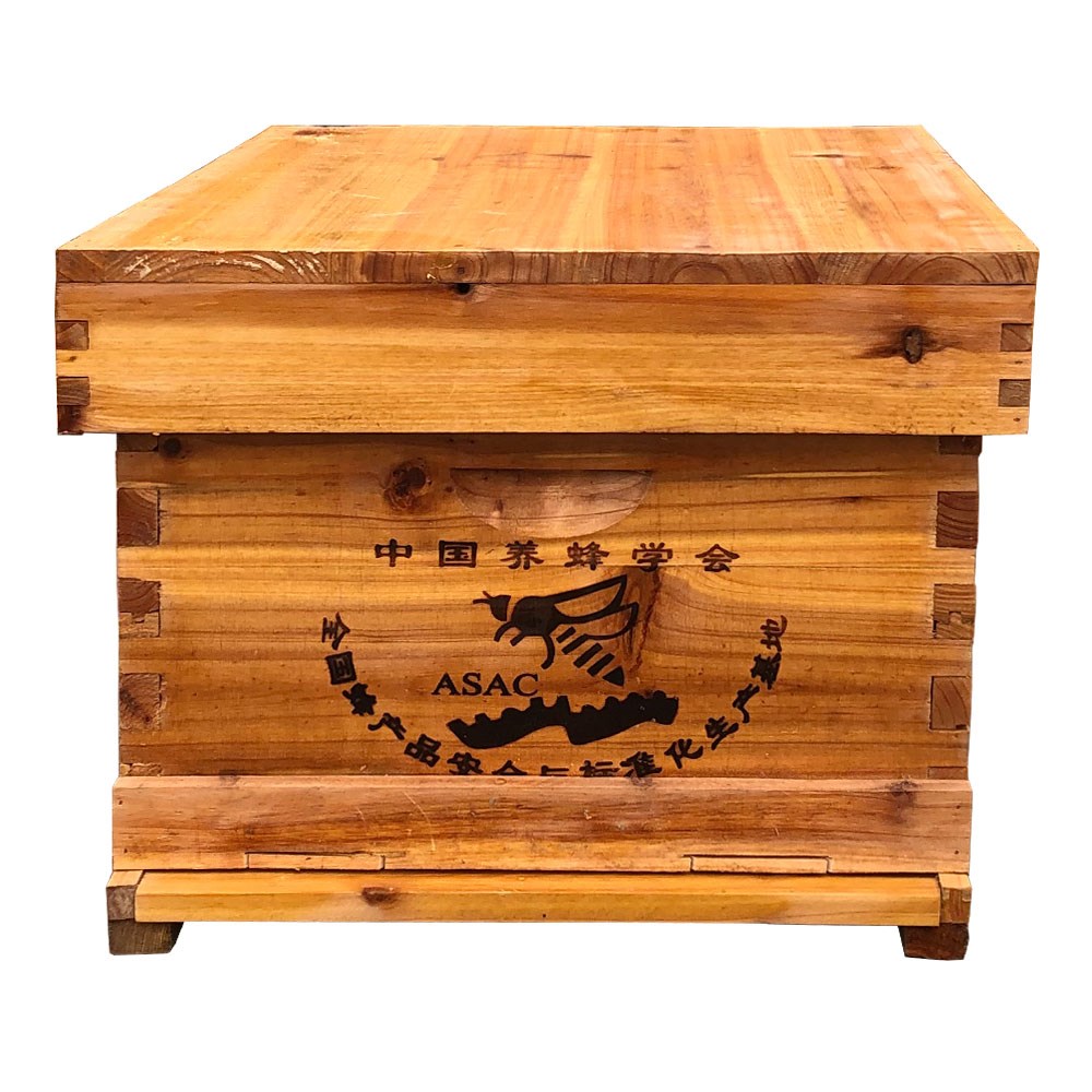 蜂箱全套诱蜂桶养蜂工具新手套餐中蜂意蜂杉木煮蜡带框巢础蜜蜂箱