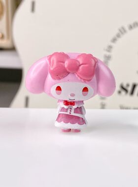 卡通美乐蒂玩偶diy奶油胶材料