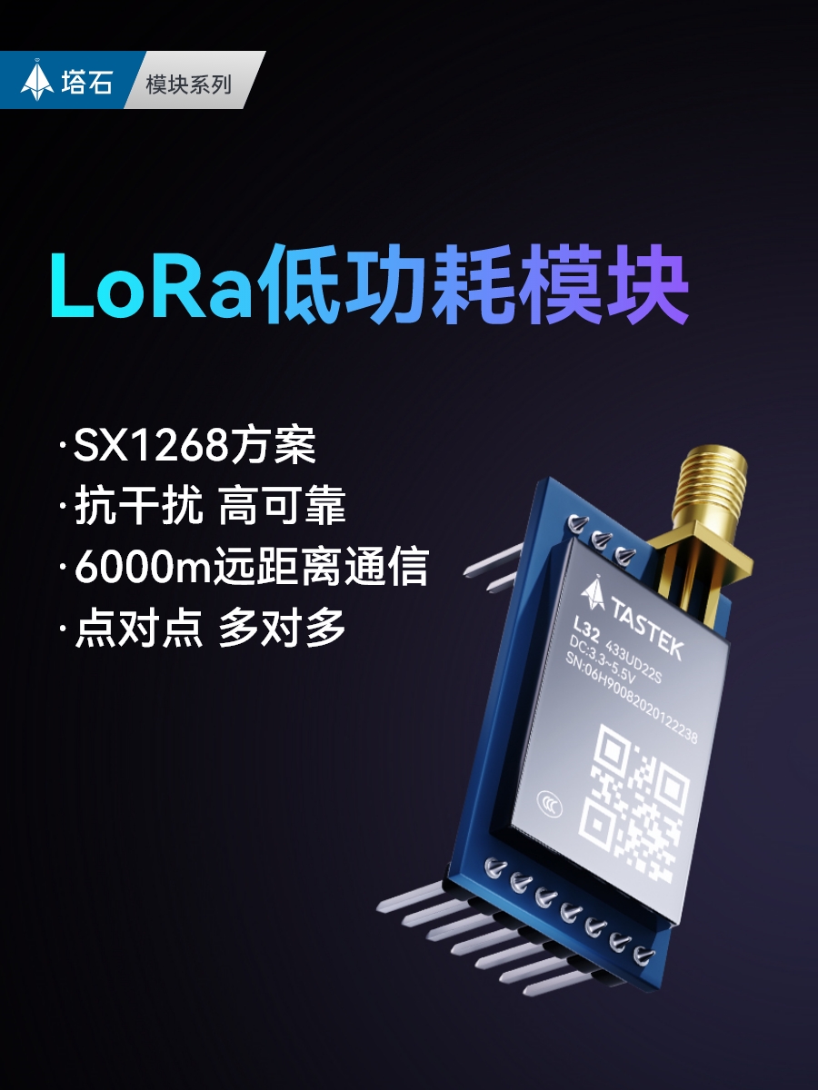 lora4模块33mHZ无线数传3500米点对点uart串口通信低功耗支持广播 - 图2