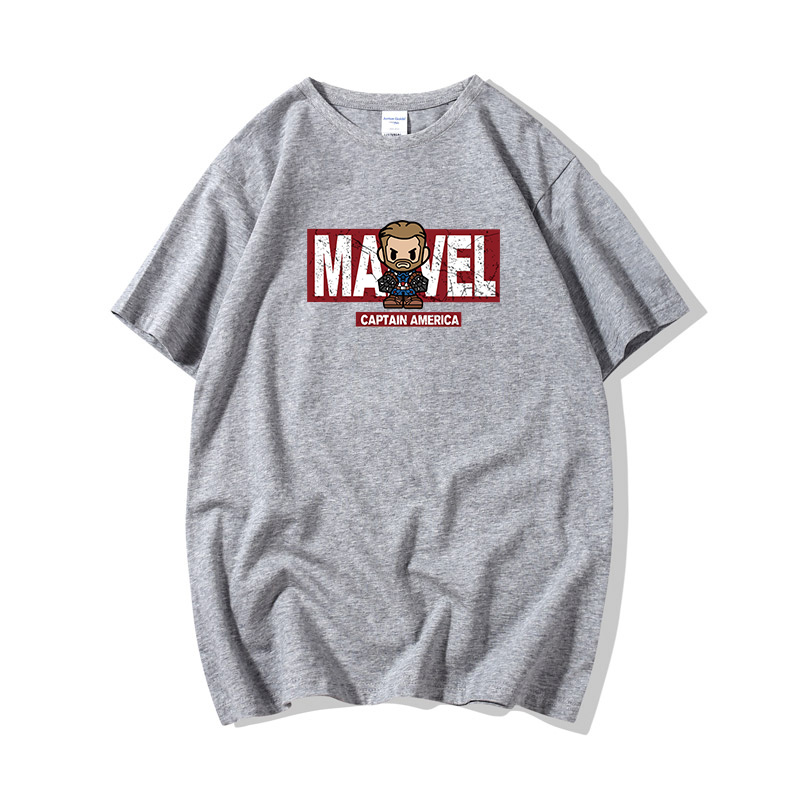 潮统旗舰店欧美ins潮牌卡通动漫短袖男士T恤宽松纯棉打底衫港风夏季上衣体恤2