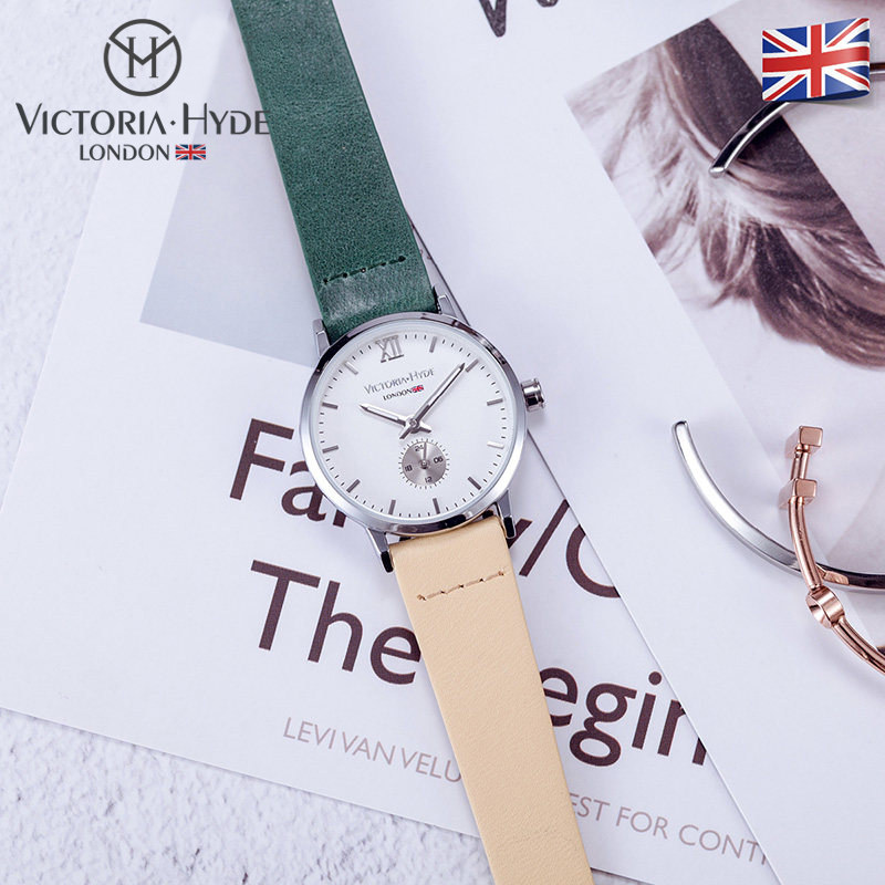 victoria hyde新款英伦复古表带 victoriahyde欧美腕表