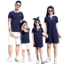 Net đỏ cha mẹ tải hè 2019 gia đình mới cài đặt một gia đình ba mẹ con gái mặc áo polo - Trang phục dành cho cha mẹ và con cửa hàng quần áo trẻ em Trang phục dành cho cha mẹ và con