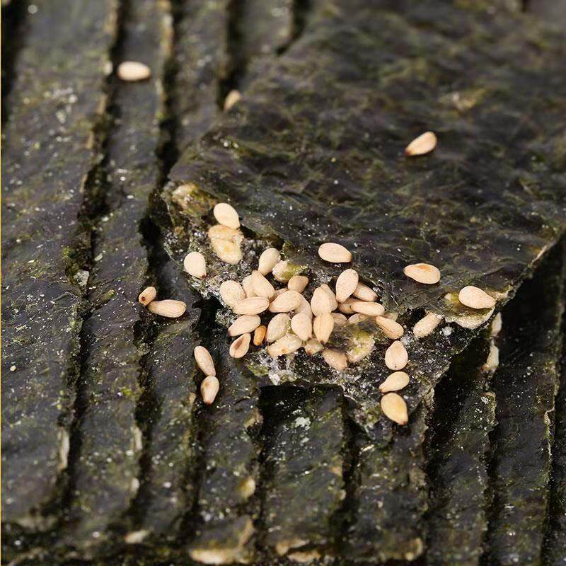吉事曼海苔夹心脆片500g袋装品海苔 吉事曼海苔系列