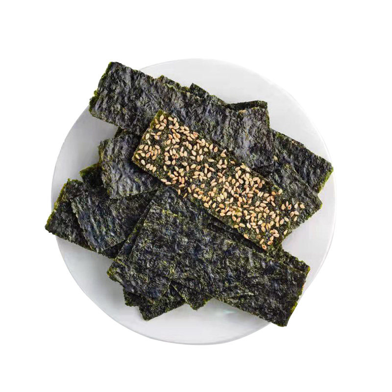 吉事曼海苔夹心脆片500g袋装品海苔 吉事曼海苔系列