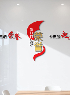 企业文化墙贴公告栏照片设计