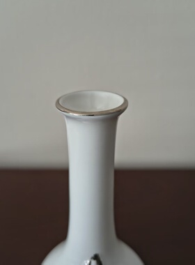 Crown Staffordshire 皇冠斯塔福德郡 银婚纪念礼品手工花卉花瓶