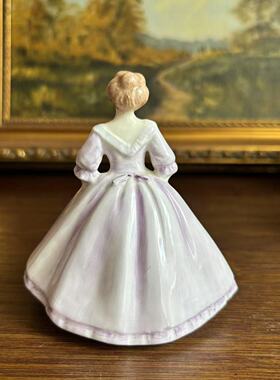 COALPORT 科尔波特 Laurie Ann 淑女瓷娃娃 中古收藏瓷偶摆件