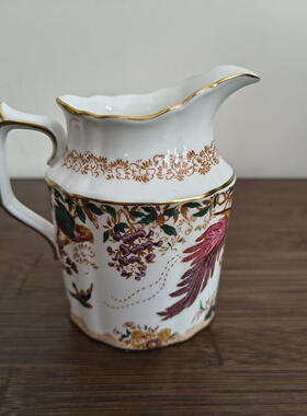 Royal Crown Derby 皇冠德比 1979年百鸟朝凤 皇家孔雀奶盅 奶杯