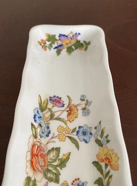 AYNSLEY 安兹丽 Cottage Garden 村舍花园首饰盘 项链碟餐具笔盘