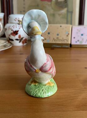 Royal Doulton 皇家道尔顿 1989年彼得兔童话 帕德尔鸭摆件 瓷鸭